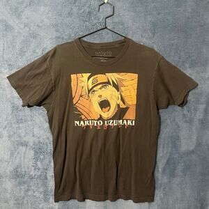 NARUTO Shippuden‎ Collection Black Short Sleeved T-Shirt Men’s Size Large